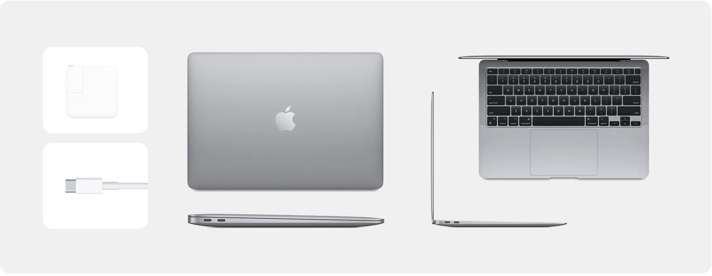 مقایسه لپ تاپ اپل با ایسوس apple 2 1