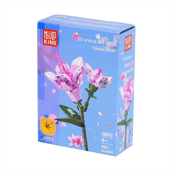 لگو 132 قطعه گل رودو دندرون Mould King لگو 132 قطعه گل رودو دندرون Mould King
