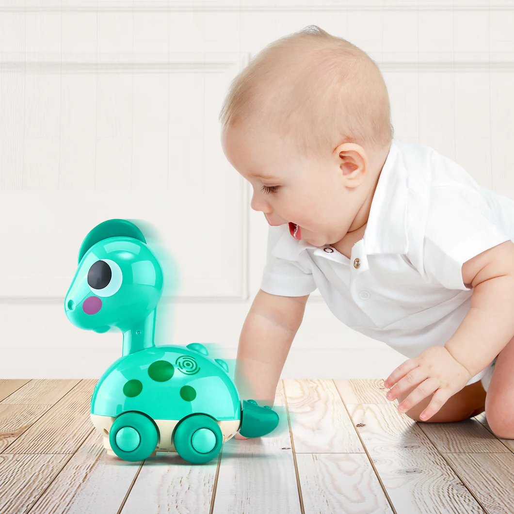 دایناسور موزیکال رنگ آبی کد 6110 هولی تویز Huile Toys دایناسور موزیکال رنگ آبی کد 6110 هولی تویز Huile Toys